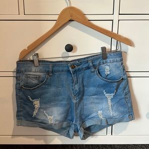Jean shorts
